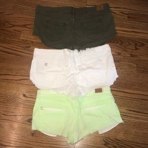 BDG shortie shorts. Willing to sell individually